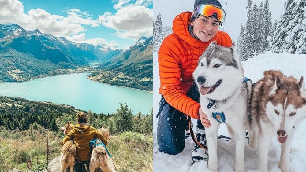 This woman became a professional dog sledder and says we should all be braver in chasing our dreams