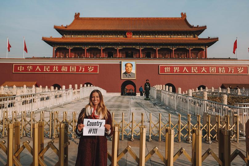 This 22-year-old woman is the youngest person to travel to every country in the world