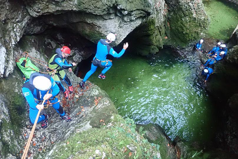 Why you should take the plunge and try canyoning