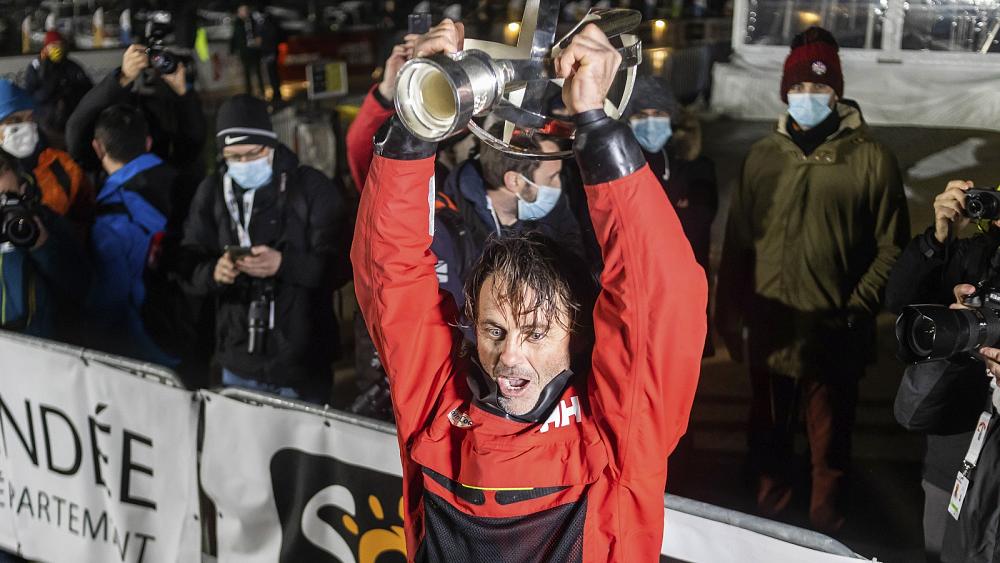 Frenchman Yannick Bestaven clinches Vendée Globe solo round-the-world race in dramatic finish