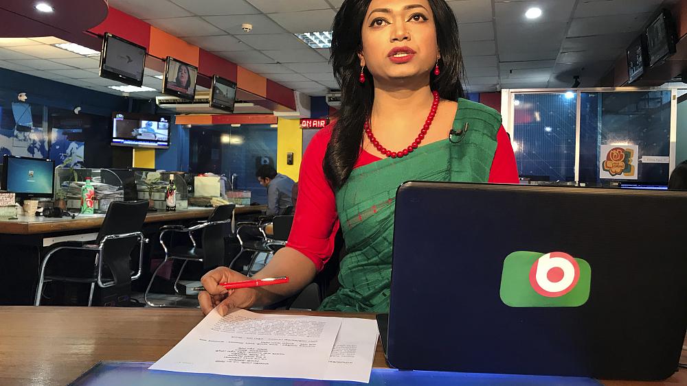 Bangladesh's first transgender news anchor hired by satellite TV station
