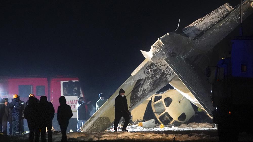 At least four people killed in Kazakhstan military plane crash