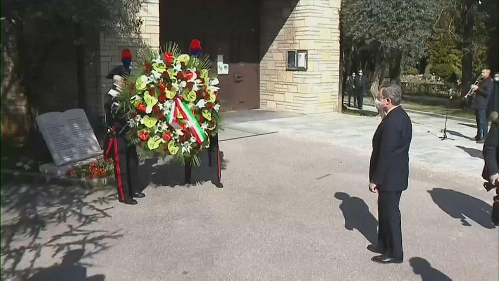 One year on, Italy remembers coronavirus victims