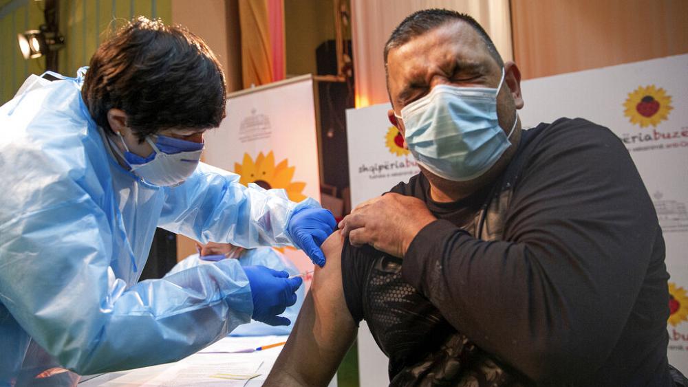Albania begins vaccinating Kosovo medics against COVID-19