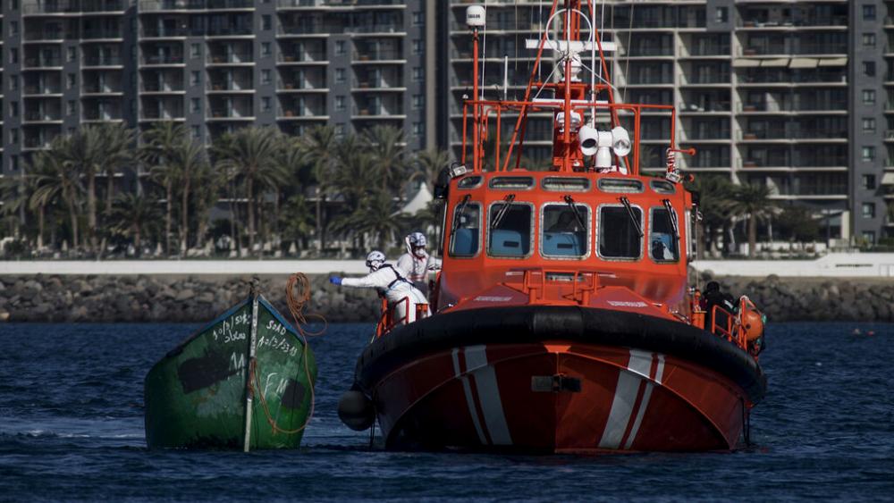Two-year-old dies after migrant boat capsizes near Canary Islands