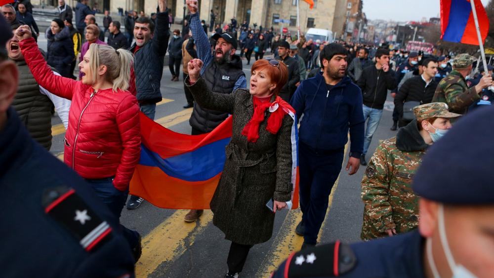 Armenia's parliament votes to lift martial law ahead of June elections