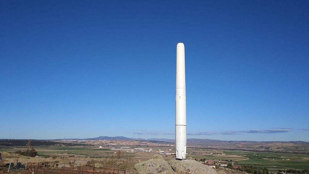 It may look rude, but this vibrating wind turbine is producing clean energy