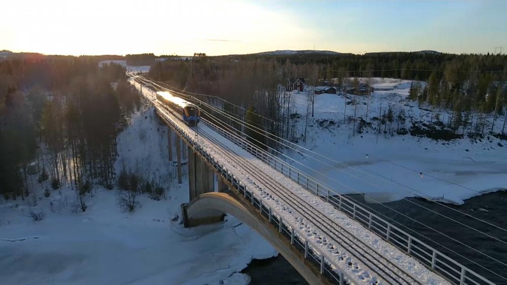 Train travel through Scandinavia has been given a boost with new lines opening