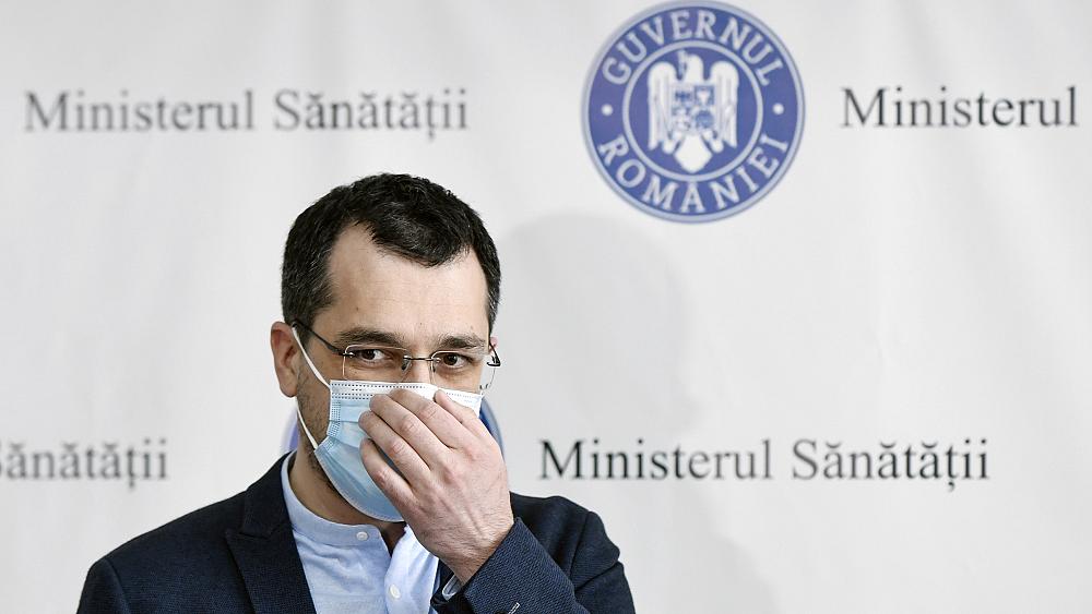Romanian health minister dismissed by PM Florin Citu over handling of pandemic