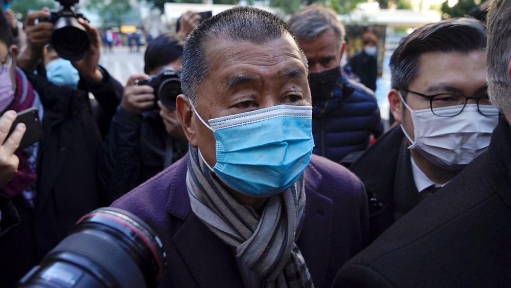 Hong Kong media tycoon Jimmy Lai sentenced to one year prison for pro-democracy protests
