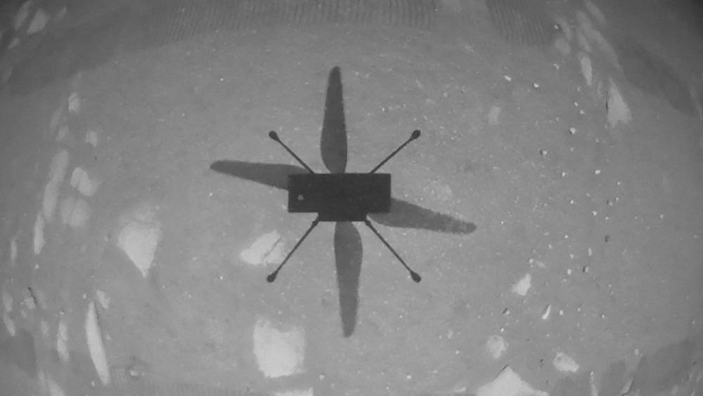 Watch NASA’s Ingenuity helicopter take its first flight on Mars