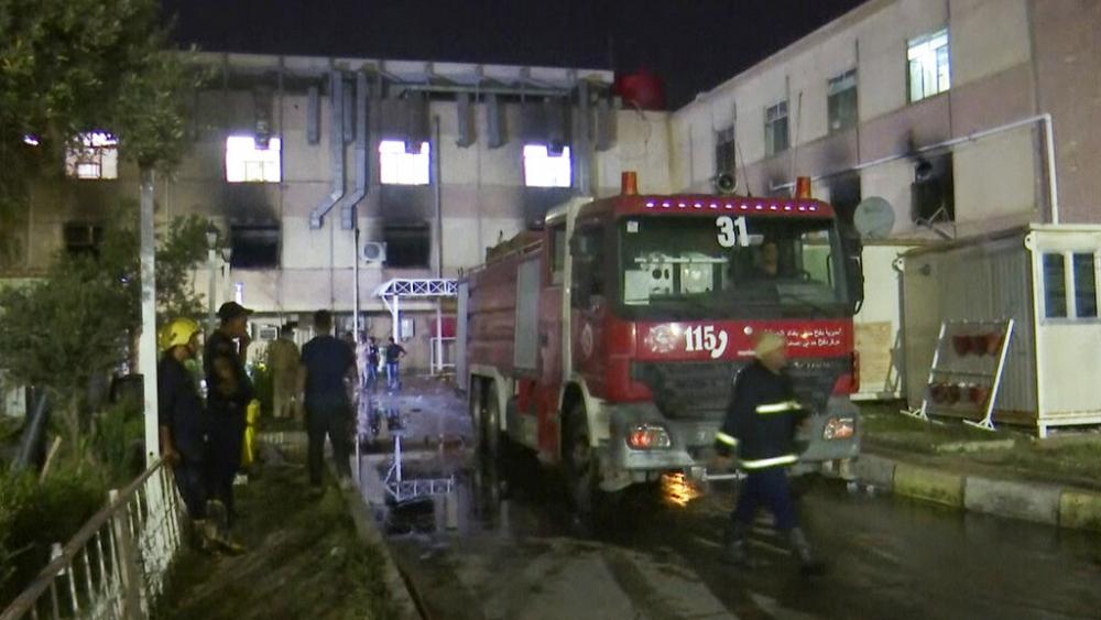 More than 80 people killed and 110 injured in Iraqi hospital fire