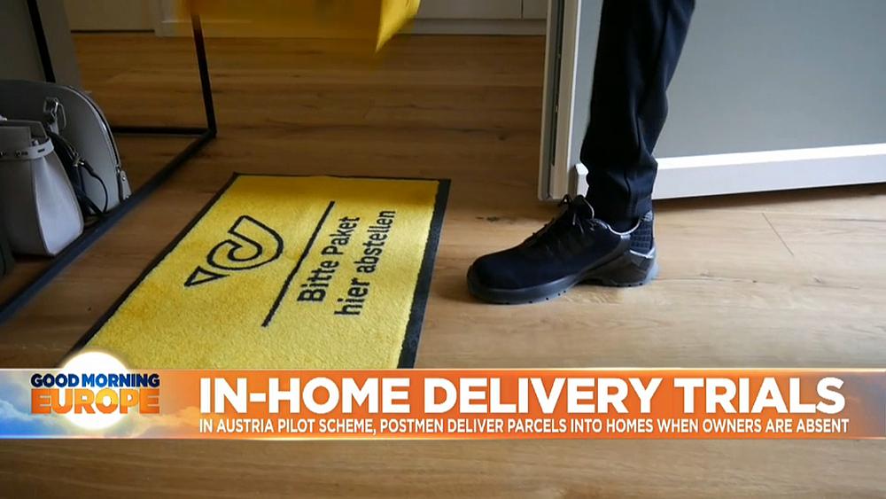 Austrian postal service tests delivery option where parcels are placed inside customers' homes
