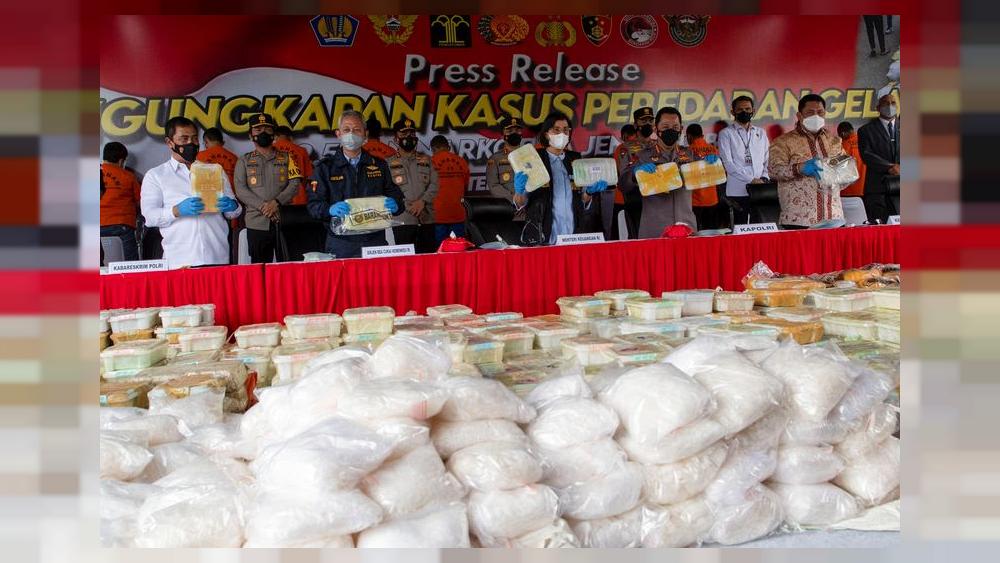 Indonesian police seize 2.5-tonne haul of crystal meth
