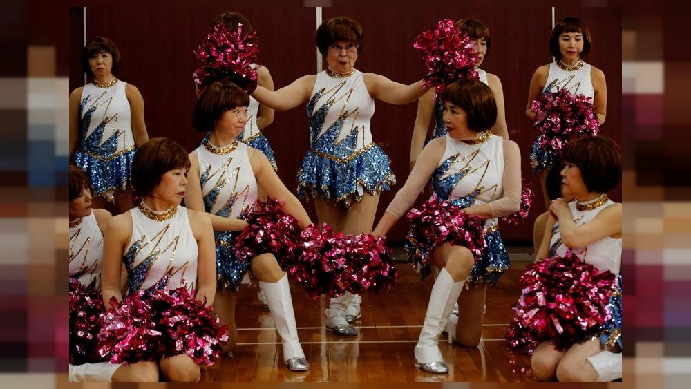 'Try anything': Japan's silver-haired cheer-dancing squad