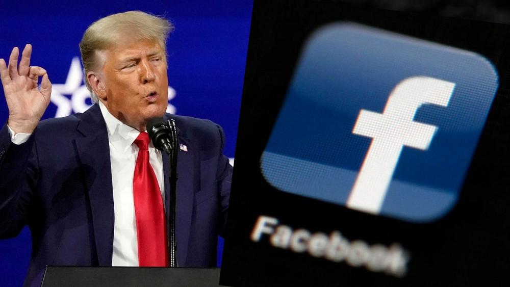 Donald Trump's accounts on Facebook and Instagram remain suspended