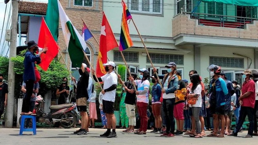 Some 200 rights groups push for U.N. arms embargo on Myanmar