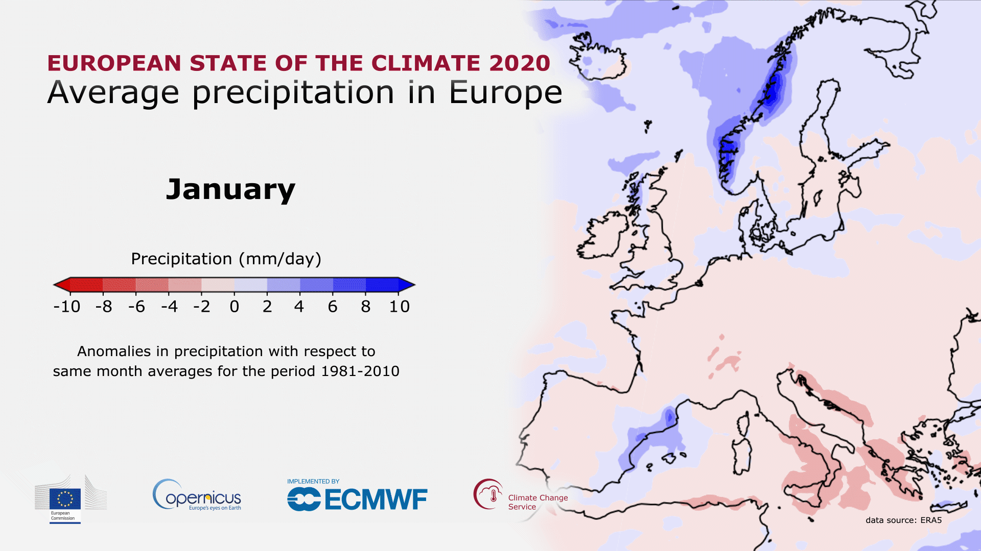 Europe’s climate in 2020: record heat and storms, and a relentlessly warming Arctic