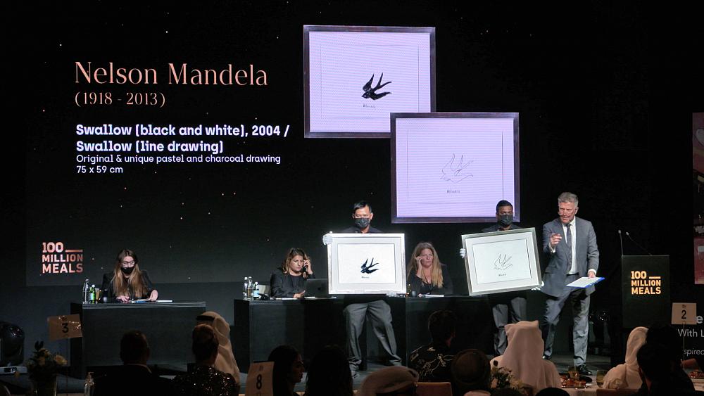 Auction featuring artworks by Picasso, Dali and Mandela raises €8.2 million for charity