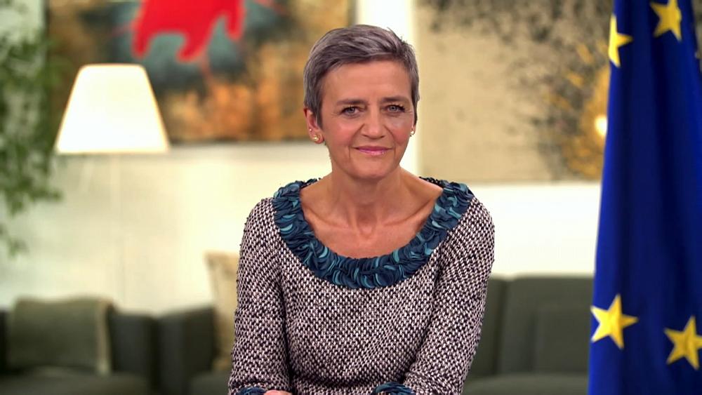 Margrethe Vestager explains the EU's position in the global battle for data