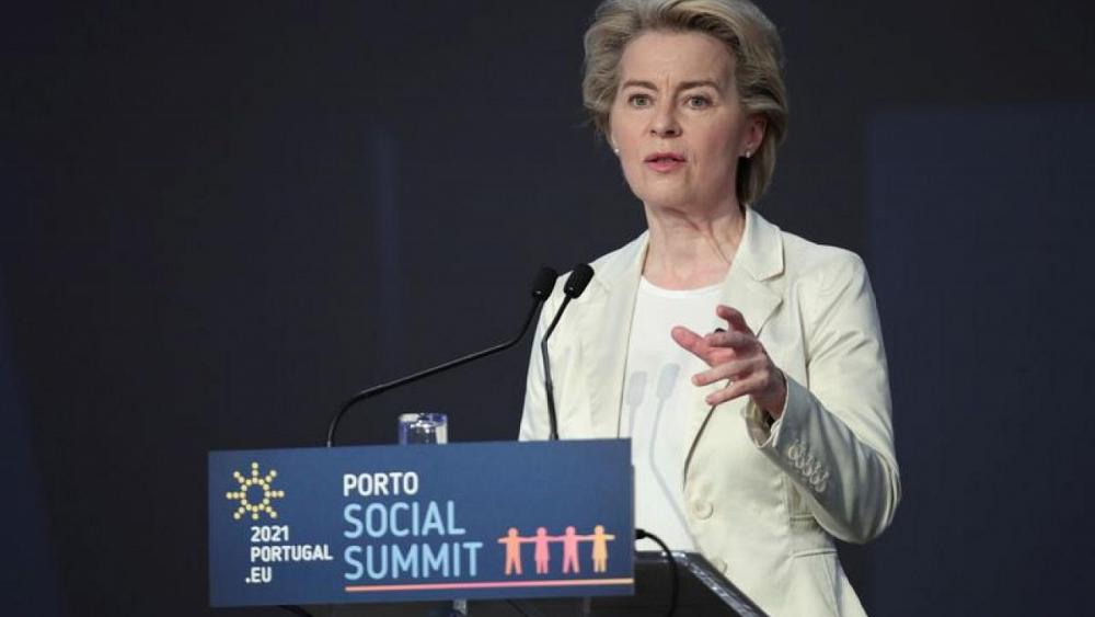 EU calls on U.S. and others to export their vaccines