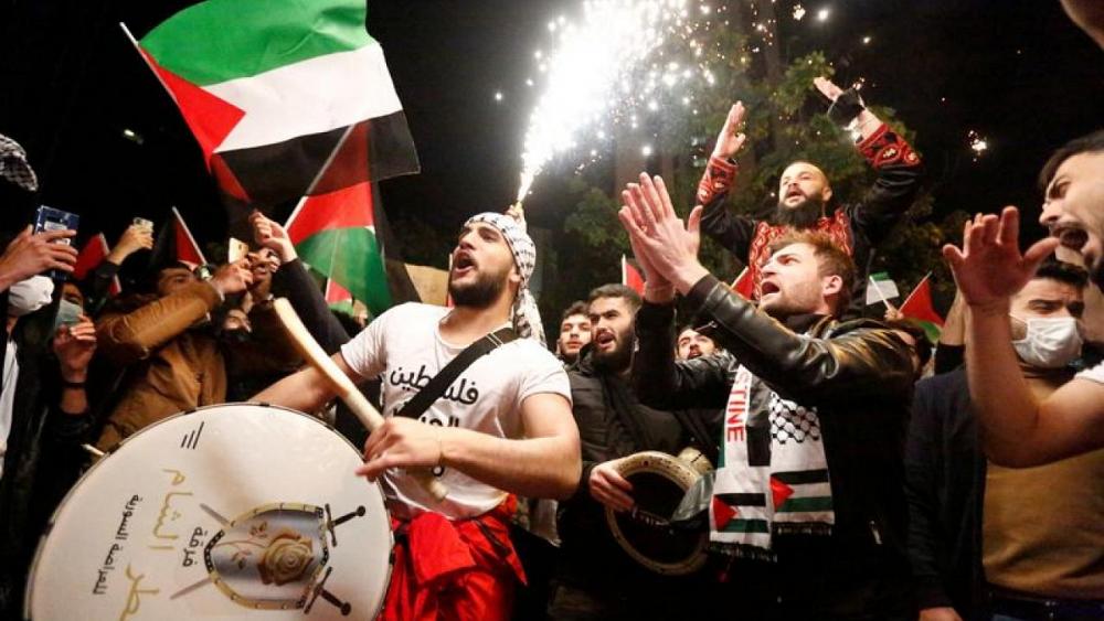 In Turkey, protests against Israel over surge in violence