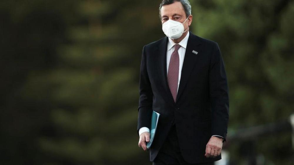 Italy's Draghi calls for U.S. and UK to lift block on COVID vaccine exports