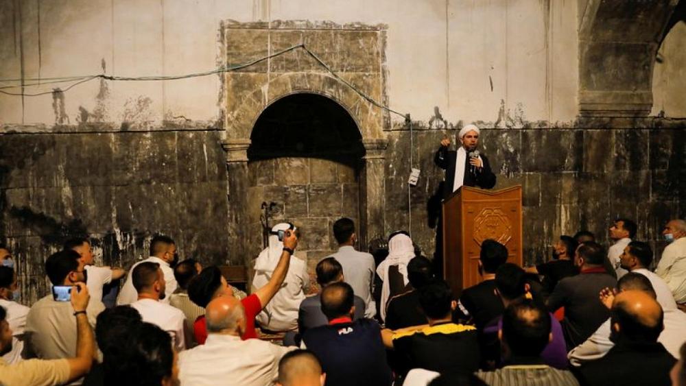 Eid prayers return to Mosul mosque ruined in Islamic State war