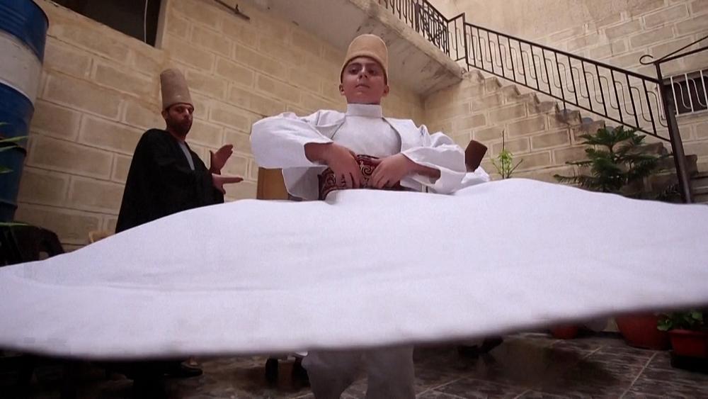 Sufi whirling: Meet the dancers who learn to spin before they can talk