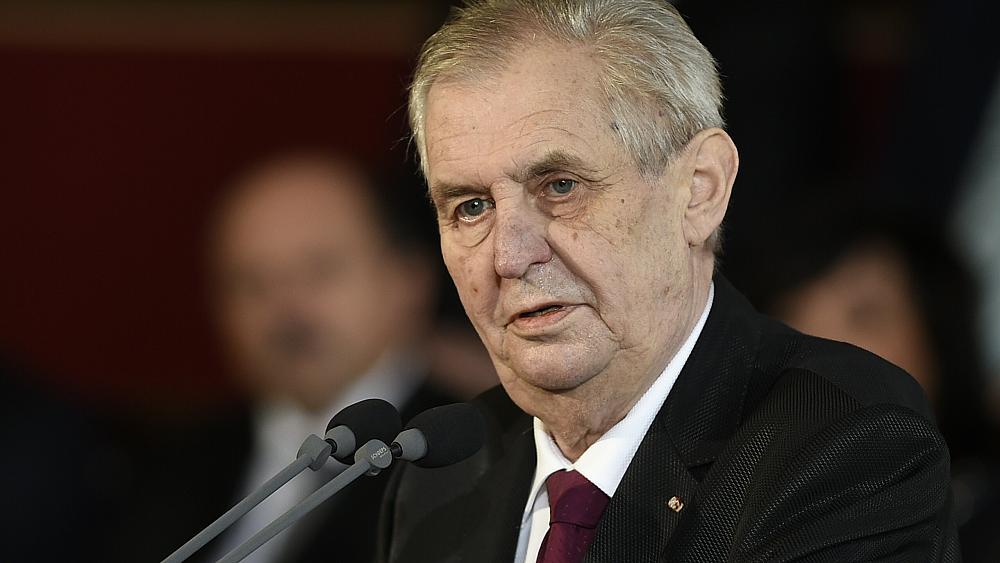 Czech President Milos Zeman apologises to Serbia for 1999 NATO bombing