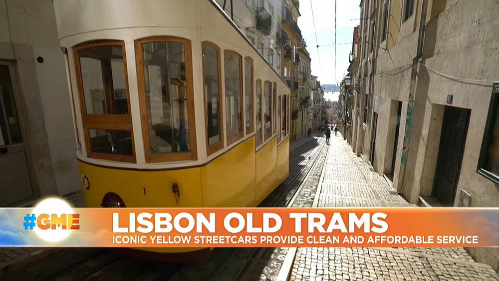 Lisbon's iconic old trams helping Portugal fight climate change