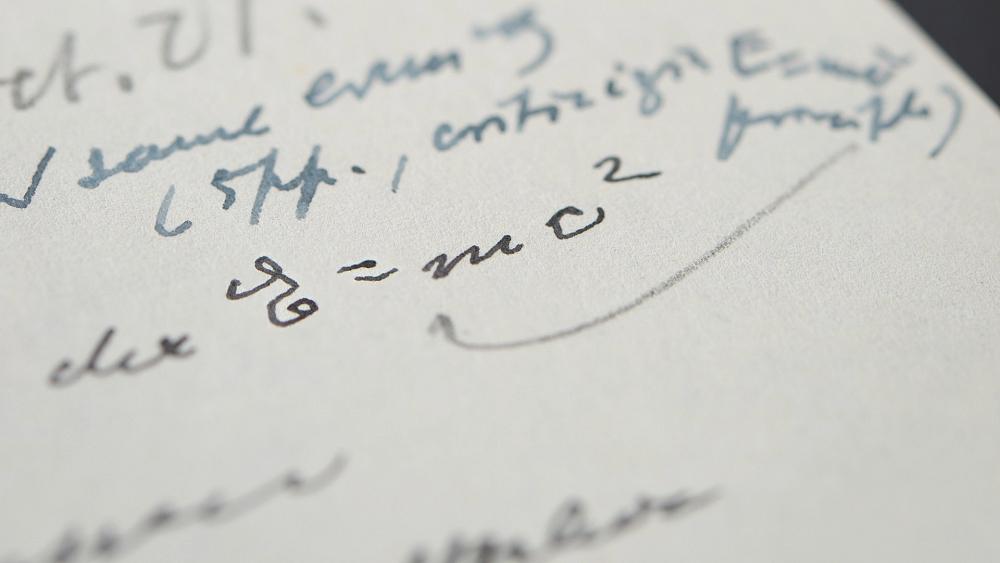 EInstein letter in which he writes famous E=MC2 equation sets off bidding war