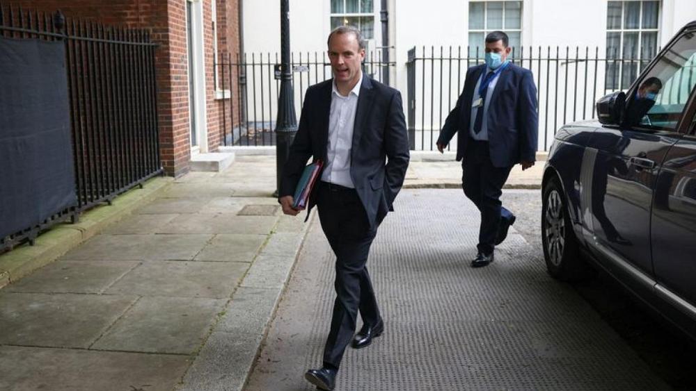 UK's Raab says: difficult to believe Russia not involved in Belarus jet incident