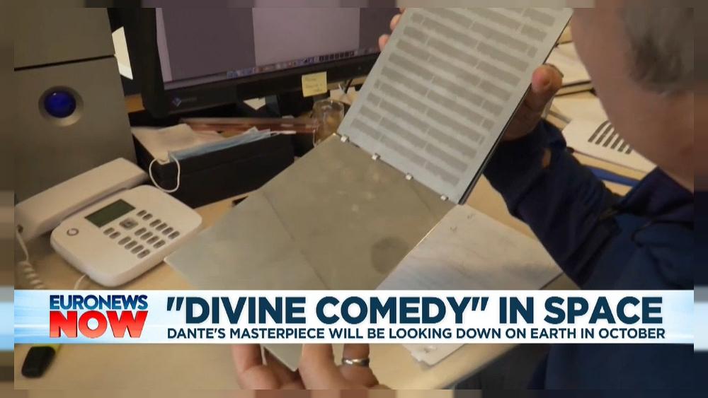 Dante’s Divine Comedy to be released into space for 700th anniversary