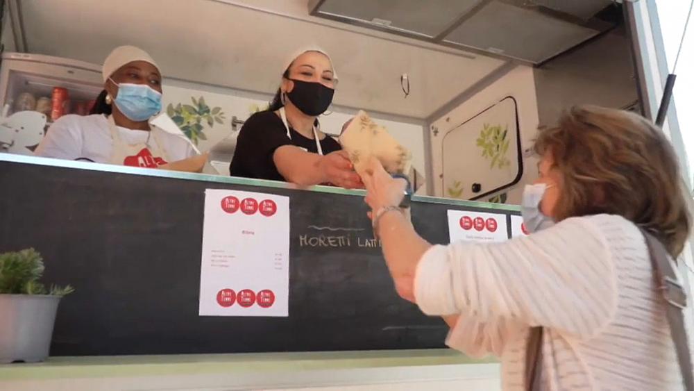 Multi-ethnic food truck helps migrant women start new life in Bologna