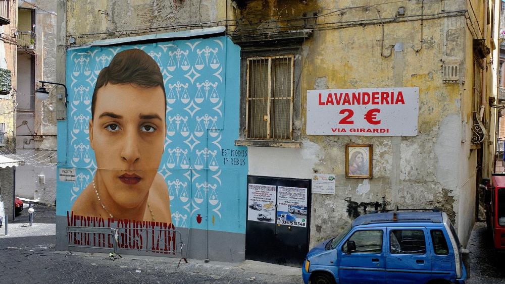 Naples' murals are a battleground for justice and a brighter future