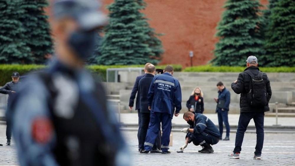 Russian held in jail over faked suicide 'protest performance' on Red Square