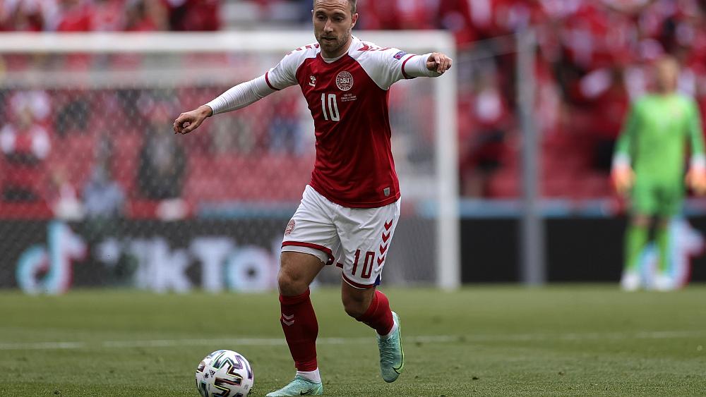 Christian Eriksen: Danish footballer 'sends greetings to teammates' from hospital