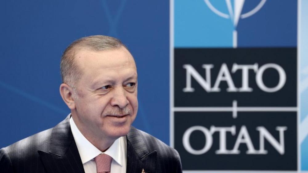 Erdogan, at NATO meet, praises revival of Turkey-Greece dialogue