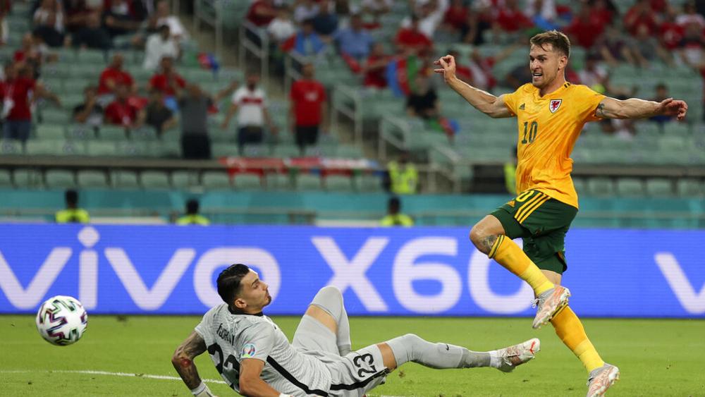 Ramsey goal helps Wales to a 2-0 victory over Turkey at EURO 2020