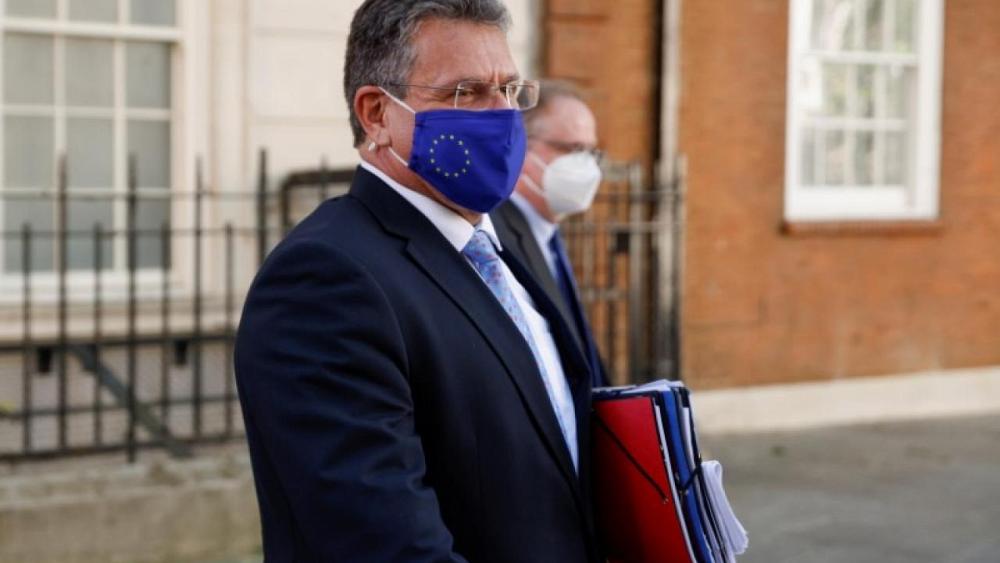 Britain must restore trust, but approach welcome -EU's Sefcovic