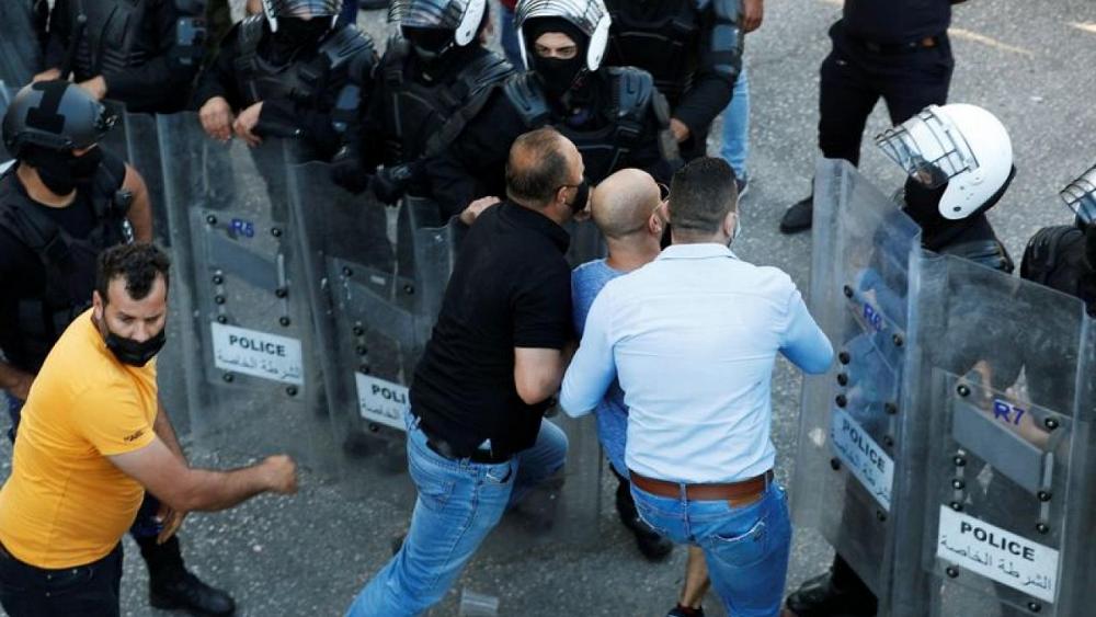 Palestinian Authority deploys forces during protest against critic's death